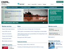Tablet Screenshot of cmpa-acpm.ca